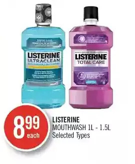 Shoppers Drug Mart Listerine mouthwash offer