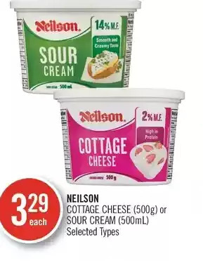 Shoppers Drug Mart Neilson cottage cheese or sour cream offer