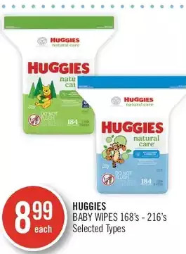 Shoppers Drug Mart Huggies baby wipes offer