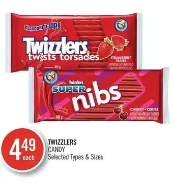 Shoppers Drug Mart Twizzlers candy offer