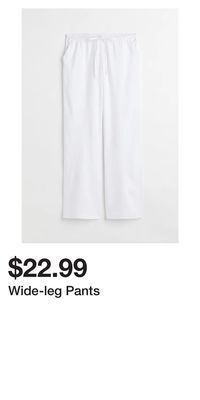 H&M Wide-leg pants offer