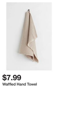 H&M Waffled hand towel offer