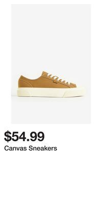 H&M Canvas sneakers offer