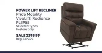 Wellwise by Shoppers Power lift recliner pride mobility vivalift! radiance offer