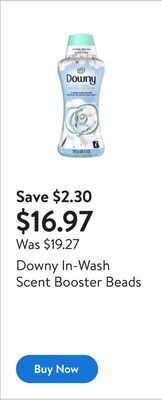 Walmart Downy in-wash scent booster beads offer
