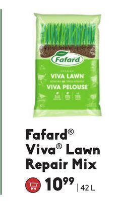 Sheridan Nurseries Fafard® viva® lawn repair mix offer