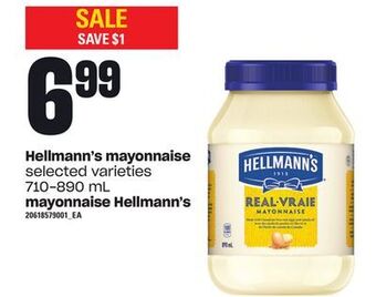 Independent City Market Mayonnaise hellmann's, 710-890 ml offer