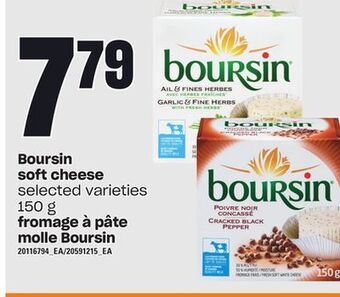 Independent City Market Fromage à pâte molle boursin, 150 g offer