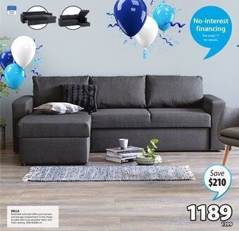 JYSK Della sofa bed offer
