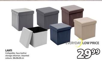 JYSK Lahti ottoman offer