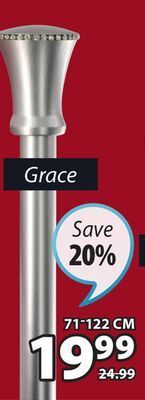 JYSK Grace curtain rod offer