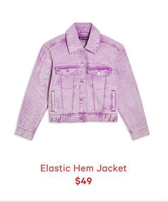 Joe Fresh Elastic hem jacket offer
