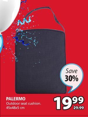 JYSK Palermo outdoor seat cushion offer
