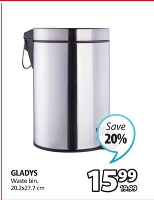 JYSK Gladys waste bin offer