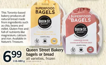 Fortinos Queen street bakery bagels or bread offer
