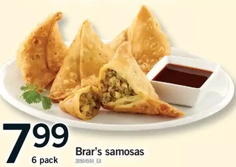 Fortinos Brar's samosas offer