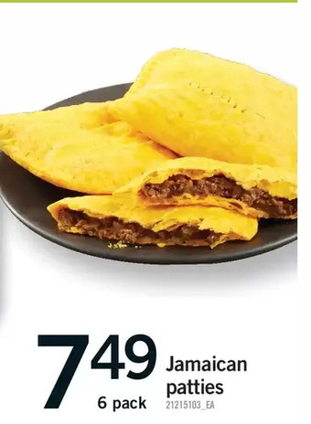 Fortinos Jamaican patties offer
