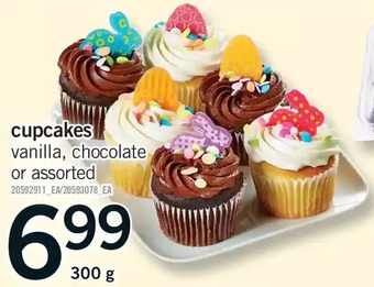 Fortinos Cupcakes offer