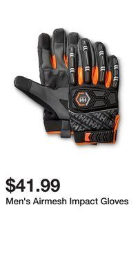 Mark's Men's airmesh impact gloves offer