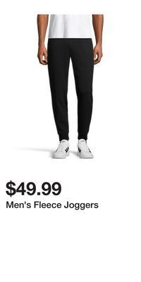 Mark's Men's fleece joggers offer