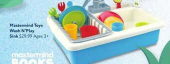 Mastermind Toys Mastermind toys wash n'play sink offer