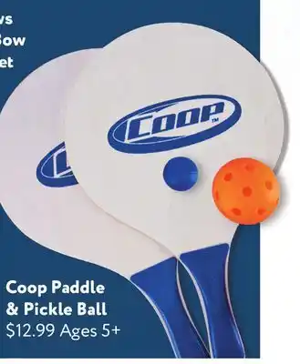 Mastermind Toys Coop paddle/pickle ball offer