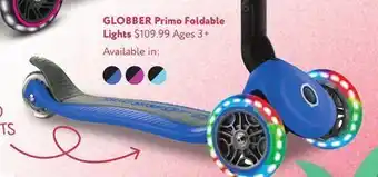 Mastermind Toys Globber primo foldable lights offer
