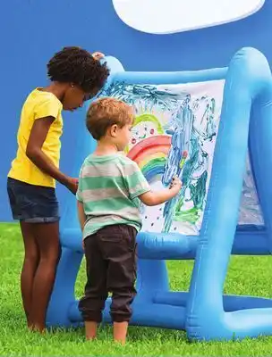 Hearthsong double-sided inflatable easel