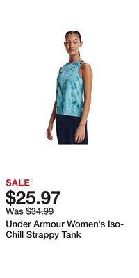 Sport Chek Under armour women's iso-chill strappy tank offer