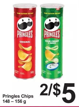 Pharmasave Pringles chips offer