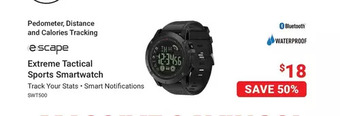 Visions Electronics Escape extreme tactical sports smartwatch offer