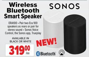 2001 Audio Video Wireless bluetooth smart speaker offer
