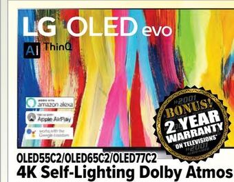 2001 Audio Video Lg 55 4k self-lighting dolby atmos offer