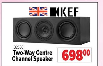 2001 Audio Video Two-way centre channel speaker offer