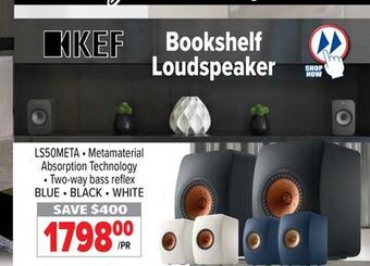 2001 Audio Video Bookshelf loudspeaker offer