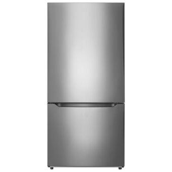 Best Buy Insignia 30 18.6 cu. ft. bottom freezer refrigerator (ns-rbm18ss0-c) - stainless - only at best buy offer