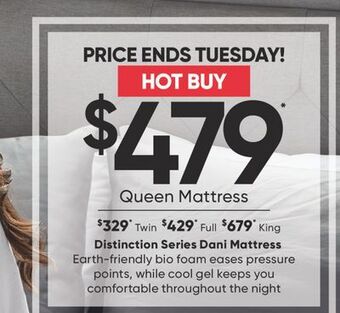 Sleep Country Distinction series dani mattress offer