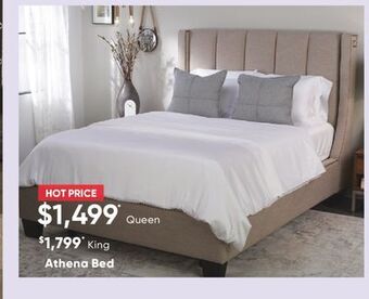 Sleep Country Athena bed offer