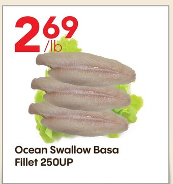 Lucky Supermarket Ocean swallow basa fillet 250UP offer