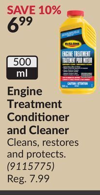 Princess Auto Engine treatment conditioner and cleaner offer