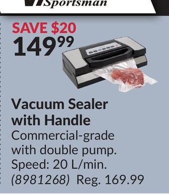 Princess Auto Vacuum sealer with handle offer