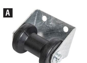 Princess Auto Boat central rollers offer