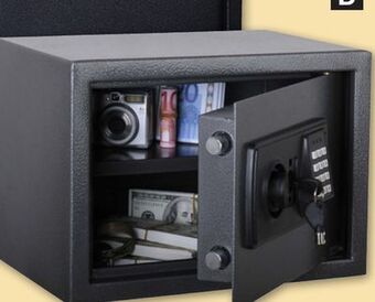 Princess Auto 0.87 cu. ft. electronic steel safes offer