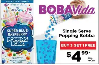 Showcase BobaVida Super Blue Raspberry Popping Boba offer