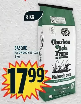 Marché Adonis Basque hardwood charcoal offer