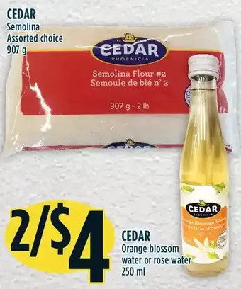 Marché Adonis Cedar orange blossom water or rose water offer