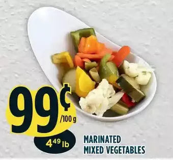 Marché Adonis Marinated mixed vegetables offer