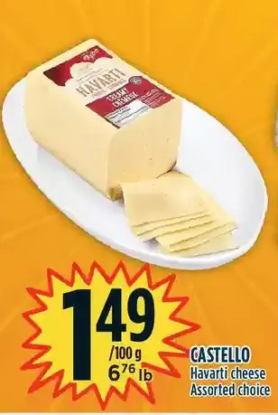 Marché Adonis Castello havarti cheese offer