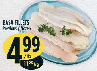 Marché Adonis Basa fillets offer