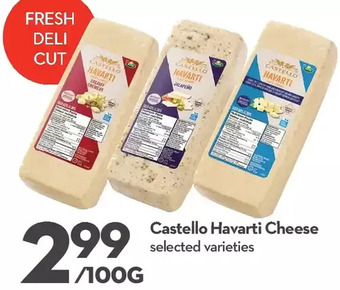 Longo's Castello havarti cheese offer